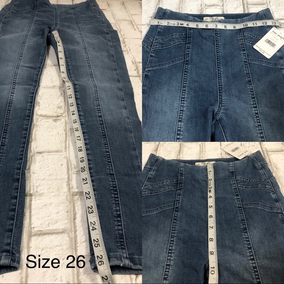 NEW! 🏷 Free People Feel Alright Skinny Jeggings - Picture 9 of 16